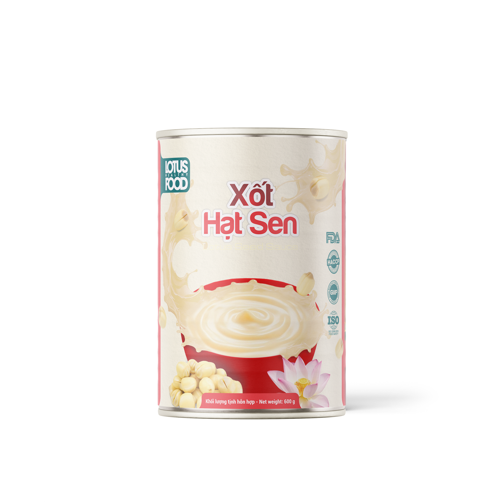 Xốt Hạt sen Lotus 600gr