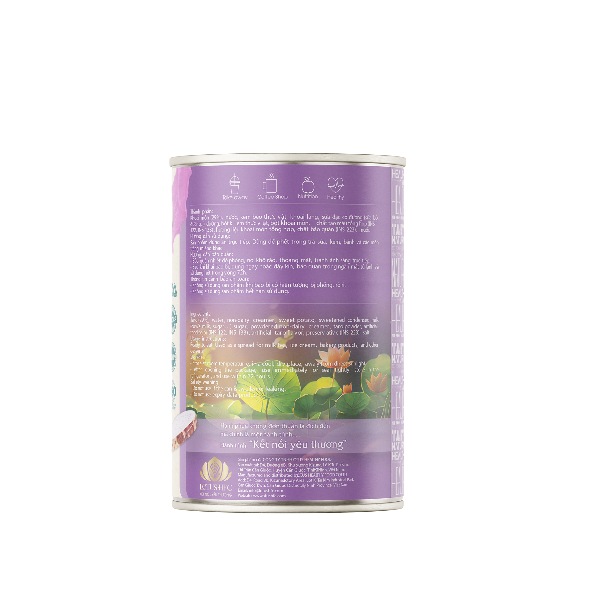 Xốt Khoai môn Lotus 600gr - Hình ảnh 3