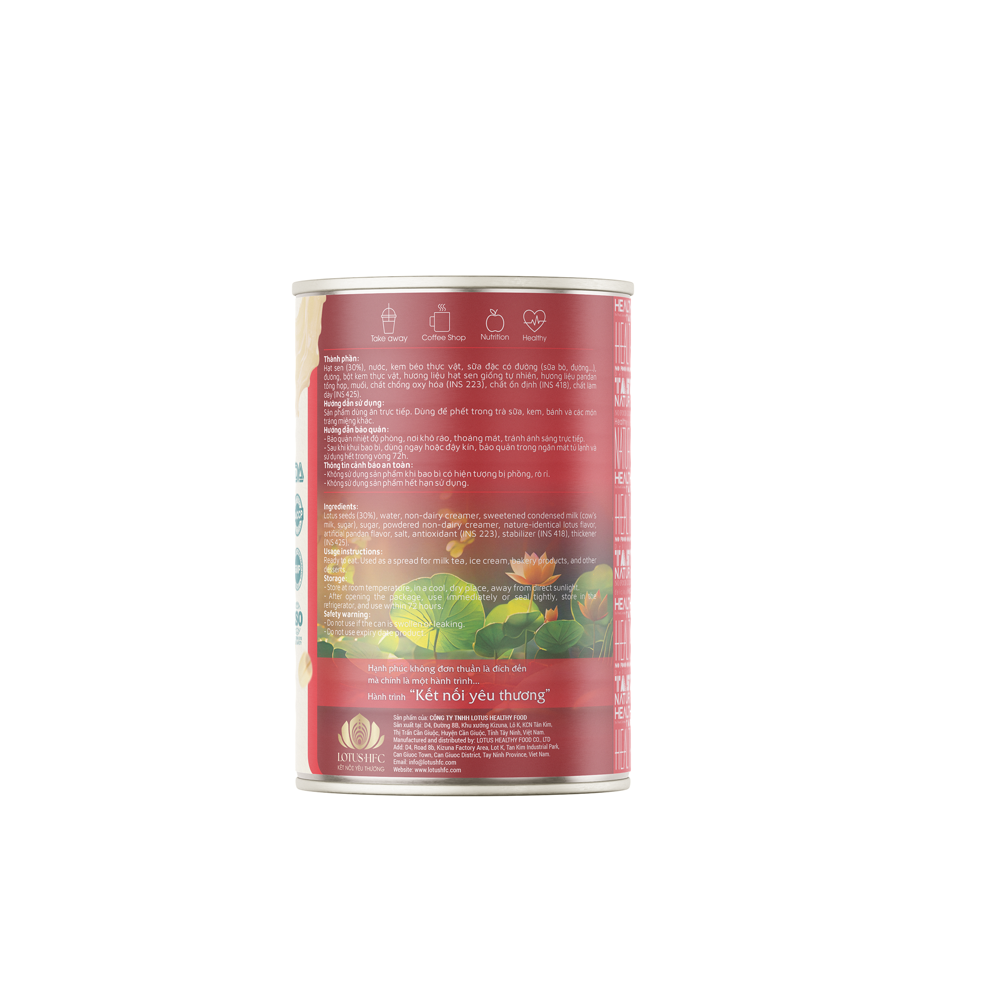 Xốt Hạt sen Lotus 600gr - Hình ảnh 3